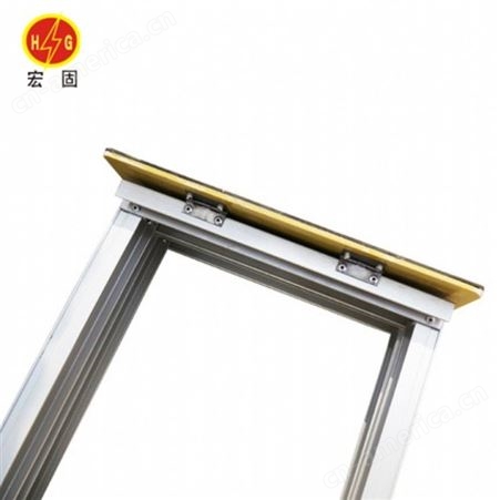 宏固电气家用铝合金人字梯子 便携折叠铝合金梯 轻型伸缩爬梯
