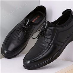 红蜻蜓男皮鞋韩版小青年 韩版秋季潮流低帮系鞋 软面皮鞋