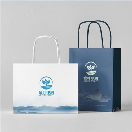 武汉手提袋定制 印刷礼品包装袋 服装袋 白卡纸纸袋 厂家定做印logo