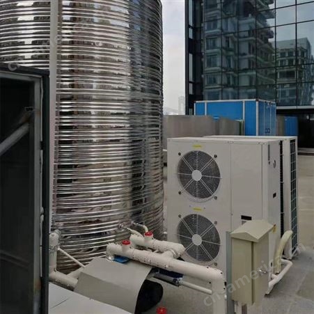 学校变频空气能热泵出租_晶友_高温热水空气能热泵租赁厂商