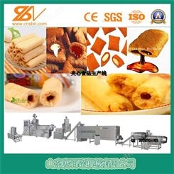 山东赛百诺 膨化夹心休闲小食品设备生产企业 SLG70夹心米果设备制造商