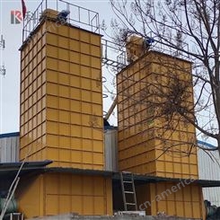 粮食烘干机粮仓科邦生产批次处理50吨机型有补贴 锥底钢板小麦仓
