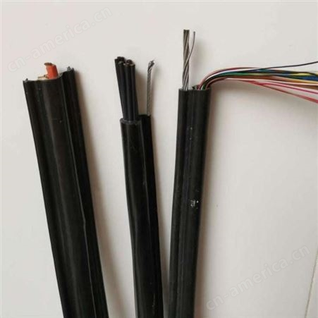 带钢丝绳控制电缆RVVC37芯6 阻燃屏蔽控制电缆