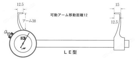 日本KASEDA卡规LE-5 LF-5 LD-5 LYD-5测量范围60-350mm
