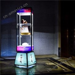 创意展示架 乐山广告灯箱 ZOM/转美展材 灯箱造型