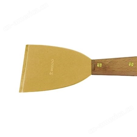 WEDO维度 黄铜长柄斜口泥子刀 （可定制）