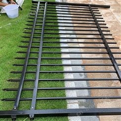 锌钢护栏扶手 小型锌钢护栏 开发区围墙护栏 凯万 场地测量