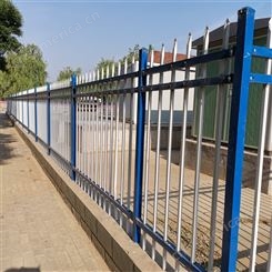 室外围墙护栏 陕西锌钢护栏厂家 凯万 学校锌钢护栏价格 批发