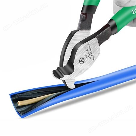 老A（LAOA）电缆剪刀 工业级 电缆钳 电工钳剪线钳断线钳 8英寸 LA116608