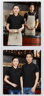 北京海淀服务员工作服定制员工餐饮厨师烘焙火锅店快餐厅短酒店