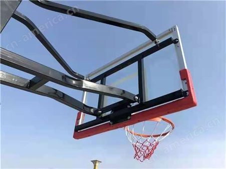 运通体育器材篮球架 可升降悬挂篮球架儿童可移动篮球架成人户外篮球架液压篮球架平箱篮球架凹箱篮球架