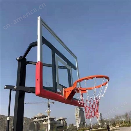 运通体育器材篮球架 可升降悬挂篮球架儿童可移动篮球架成人户外篮球架液压篮球架平箱篮球架凹箱篮球架