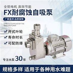 广东羊城水泵FX不锈钢自吸泵 自吸式水泵 自吸磁力泵