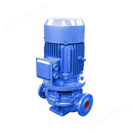 羊城ISG型立式离心管道泵 高楼增压园林喷淋灌溉输送冷却水循环泵