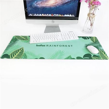 得印(befon)绿色丛林 笔记本鼠标垫 加大加厚锁边CF DNF游戏鼠标垫 电脑办公桌垫 台式机电脑鼠标垫