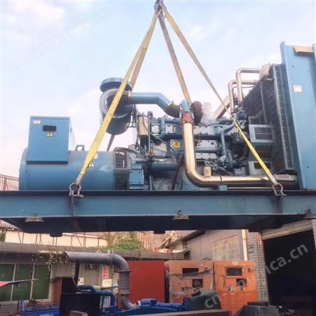 广州发电机组回收 大宇350kw二手柴油发电机组回收出售