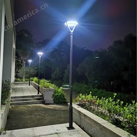 新中式庭院风格 特色太阳能庭院灯 市电LED道路灯