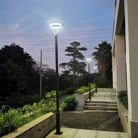 新中式庭院风格 特色太阳能庭院灯 市电LED道路灯