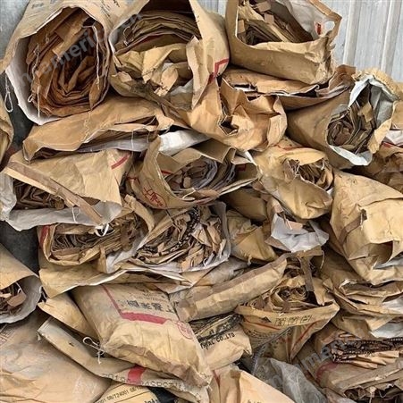 再生废纸袋 废旧纸袋厂家 废牛皮纸袋