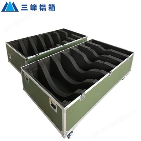 厂家定制小型电钻套装铝箱 贴面EVA模型铝箱工具箱 迷你铝合金箱