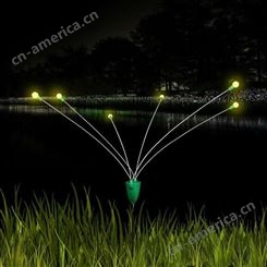 LED蒲公英灯 广场景观灯 七彩变色蒲公英造型灯定制产品
