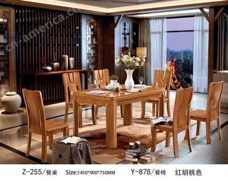 山东新中式风格餐桌定制家具