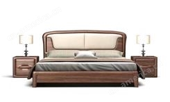 北京北欧双人床简约现货供应卧室家具