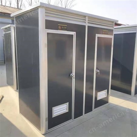  移动厕所双厕 工地专用临时厕所 农村旱厕改造 多人式移动厕所